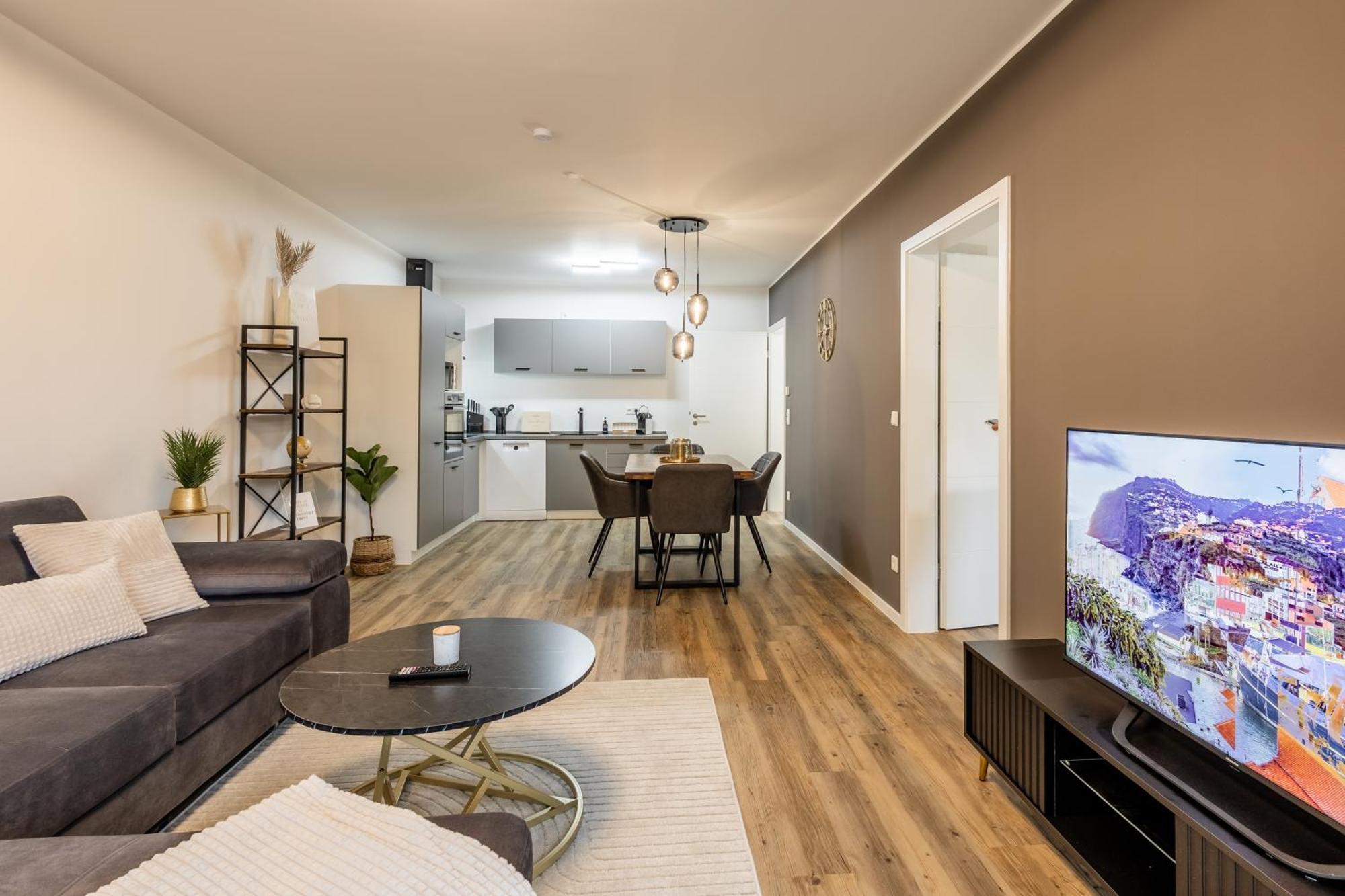Premium Suite 02 I Smart-Tv I Terrasse I Wifi Hamm  Ngoại thất bức ảnh